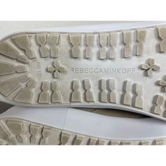 Rebecca Minkoff Shelly Sherpa Booties Women’s 6.5 Casual Fall Winter Cozy - Picture 11 of 11